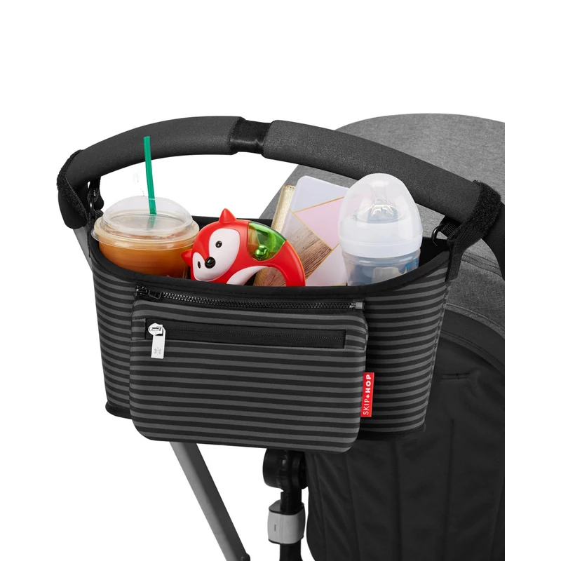 Skip Hop Grab & Go babakocsi táska fekete csíkos