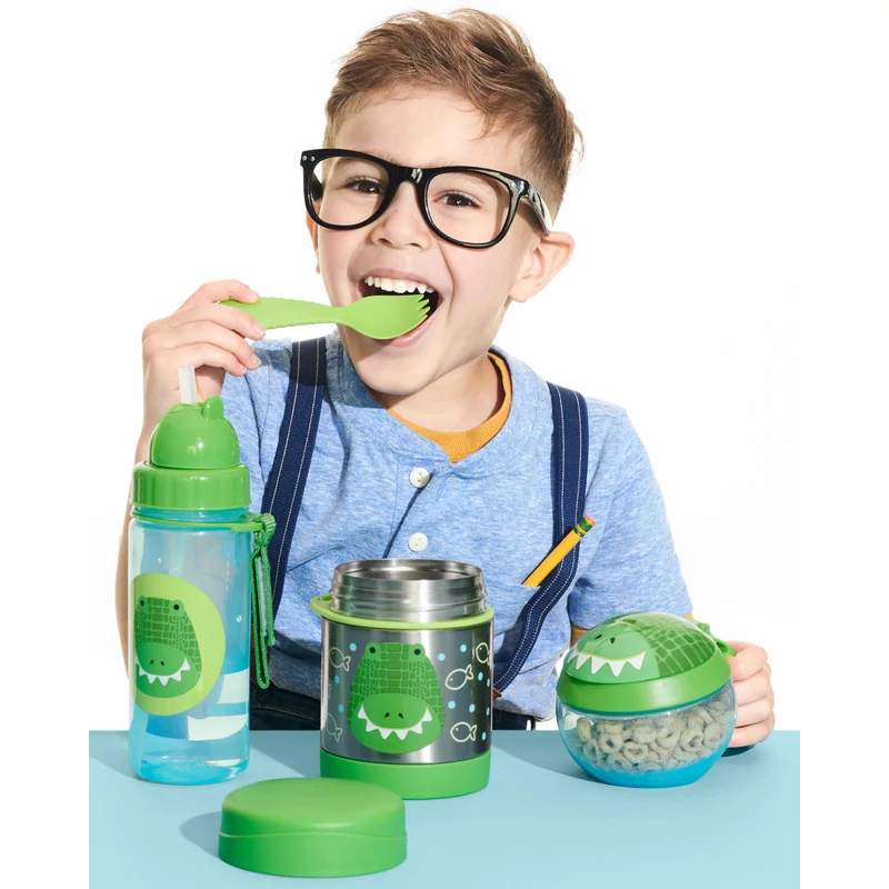 Skip Hop Zoo snack tartó Krokodil