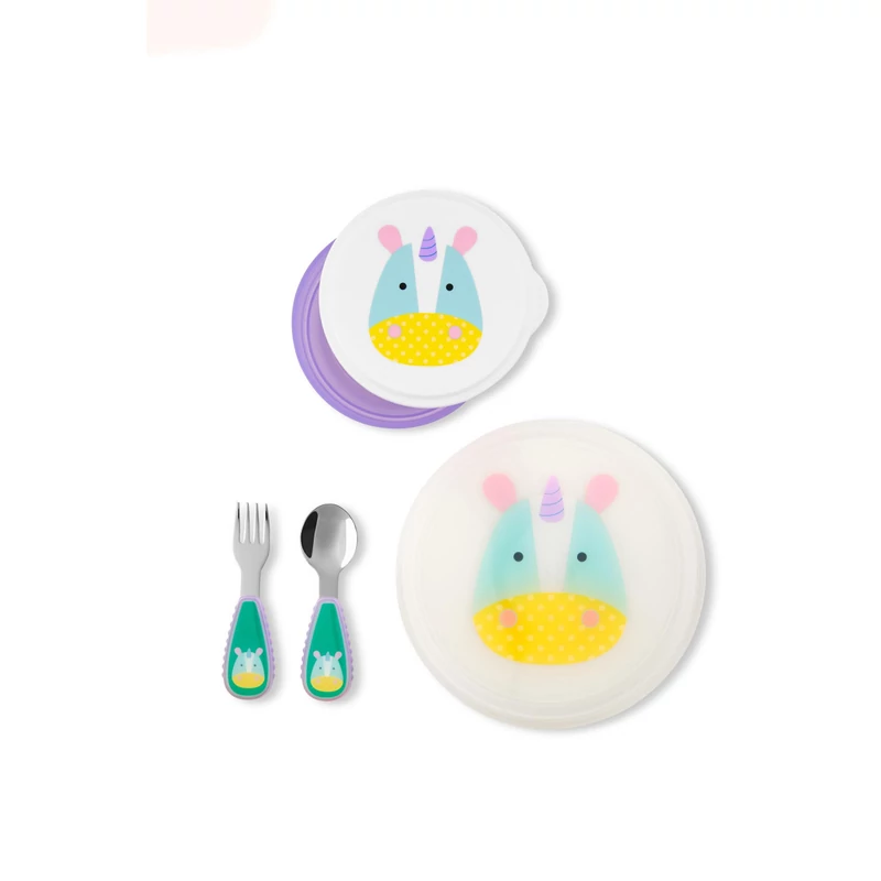 Skip Hop Zoo étkezési készlet Unikornis