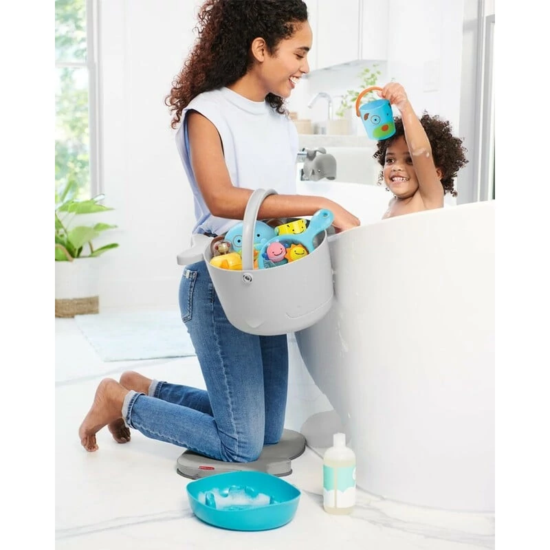 Skip Hop Moby Fun fürdőjáték szett tartóval
