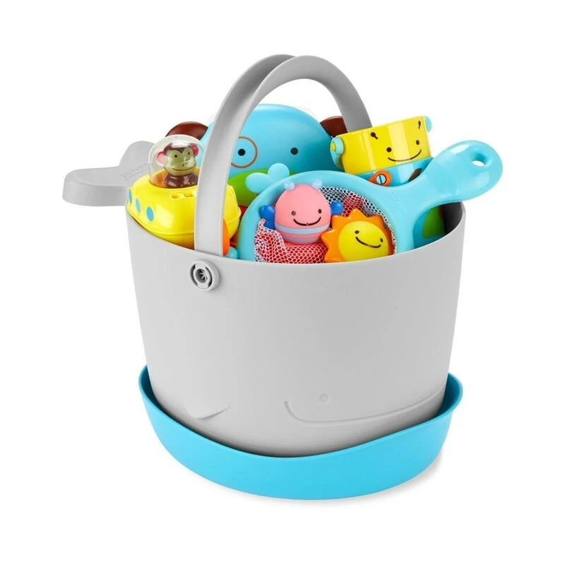 Skip Hop Moby Fun fürdőjáték szett tartóval