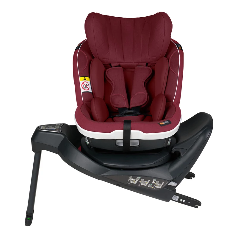 BeSafe gyerekülés iZi Twist I-Size 61-105 cm Burgundy Mélange