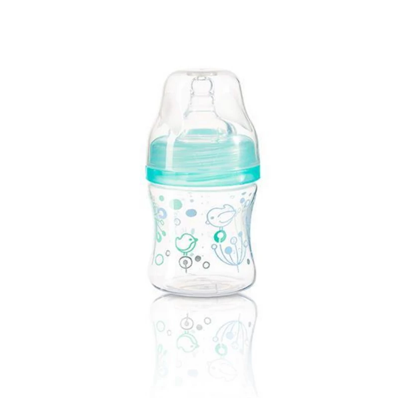 BabyOno cumisüveg mûa. szélesnyakú anticolic 120ml menta 402/01