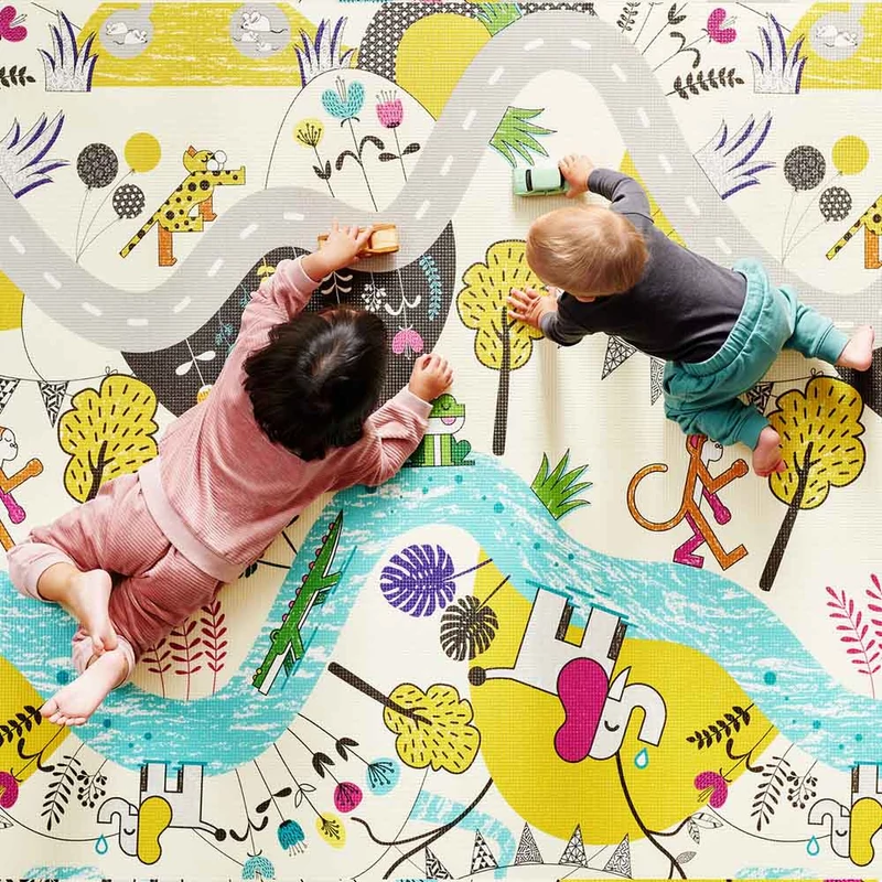 Kinderkraft játszószőnyeg szivacs Matty 150x180cm