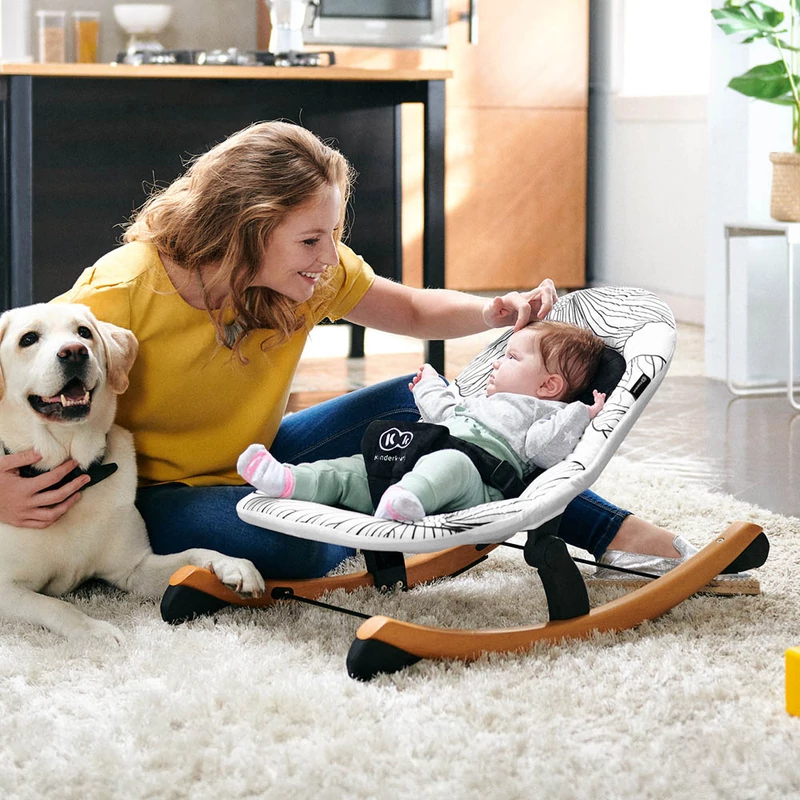Kinderkraft pihenőszék Finio fekete