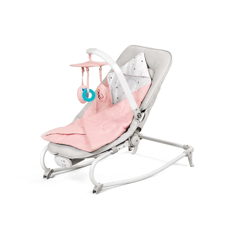Kinderkraft pihenőszék Felio rezgő zenélő pink