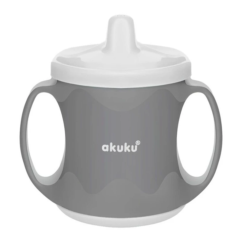 Akuku itatópohár csõrös 200ml  szürke-fehér