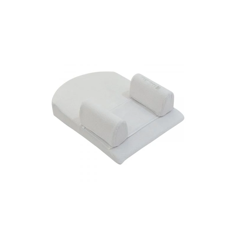 Kikkaboo babapoziciónáló reflux ellen memóriahabos hipoallergén bársony 51x36x15cm  szürke