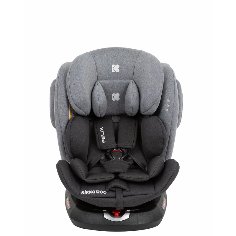 Kikkaboo gyerekülés Felix 360 Isofix 0-36 kg sötétszürke