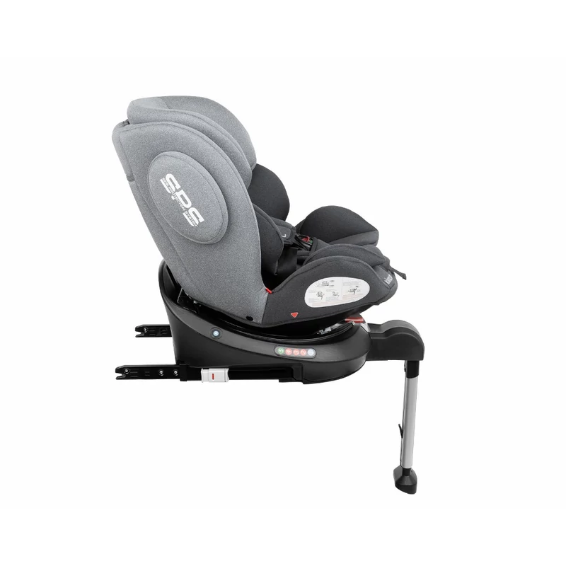 Kikkaboo gyerekülés Ronda Isofix 0-36 kg sötétszürke