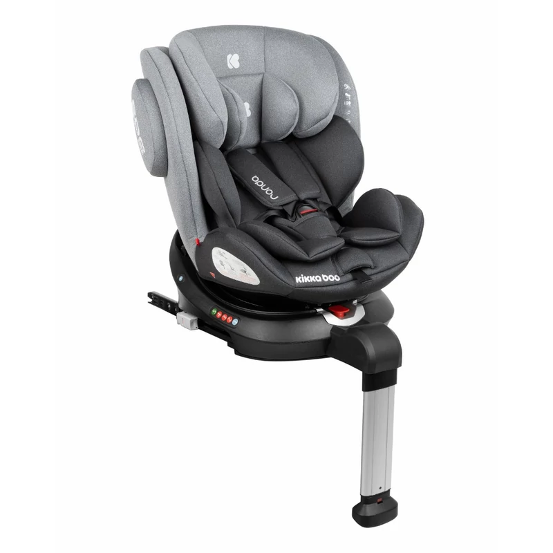 Kikkaboo gyerekülés Ronda Isofix 0-36 kg sötétszürke
