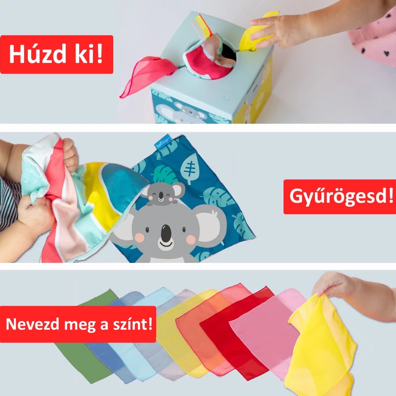 Taf Toys kendõs játékdoboz - Kimmy Koala  12745