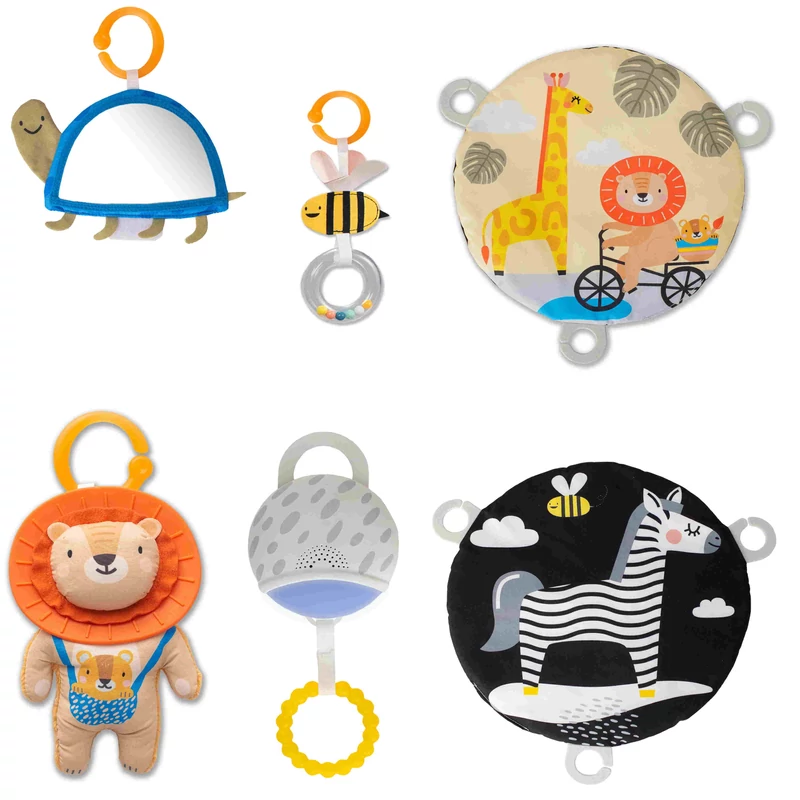 Taf Toys játszószőnyeg - játékhíddal Szavanna 360 12785