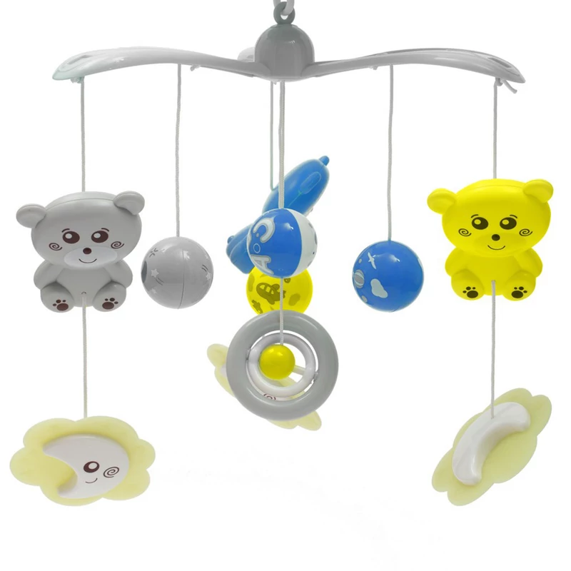 Baby Mix zenélõ-forgó projektoros szürke