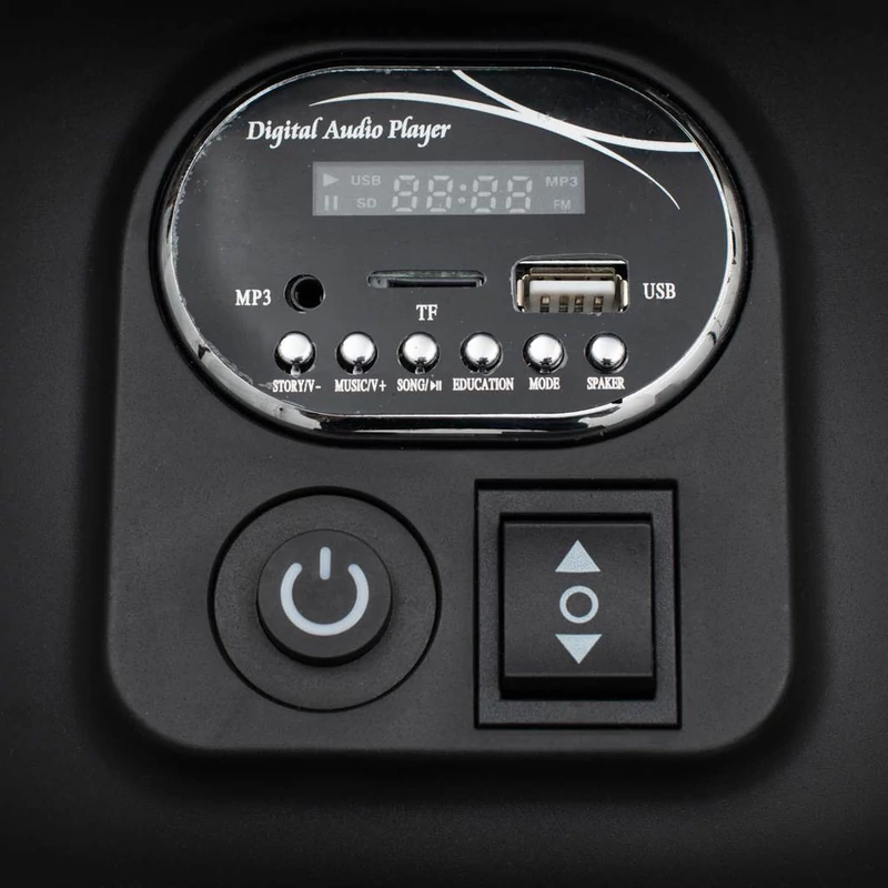 Baby Mix elektromos motor POLICE piros