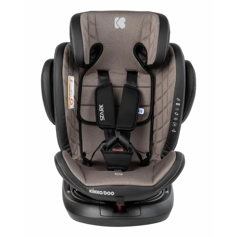 Kikkaboo gyerekülés Stark 360 Isofix 0-36 kg bézs