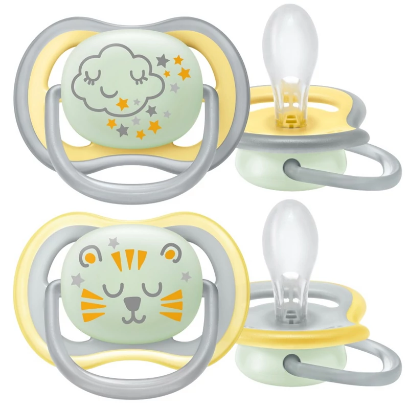 Philips AVENT játszócumi ultra air éjszakai 18hó 2db