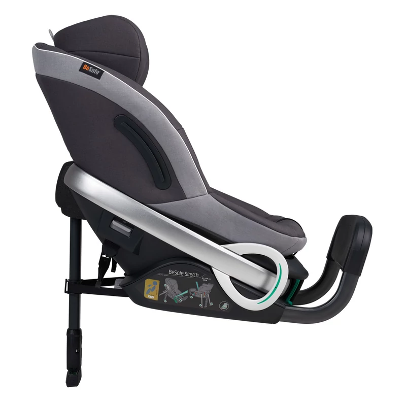 BeSafe gyerekülés Stretch I-Size 61-125 cm Metallic Mélange