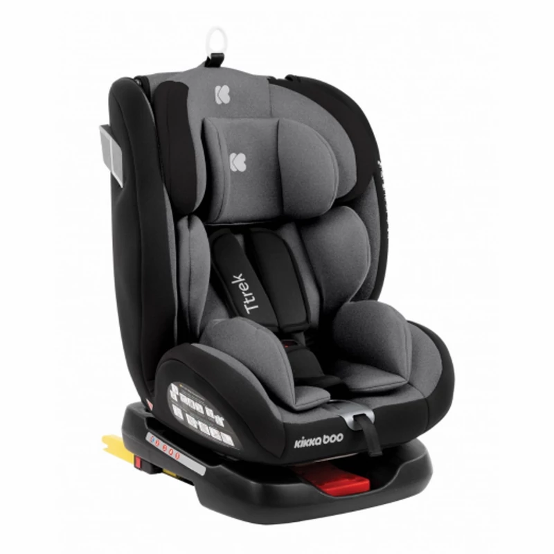 Kikkaboo gyerekülés Ttrek 360 Isofix 0-36 kg 2020 sötétszürke