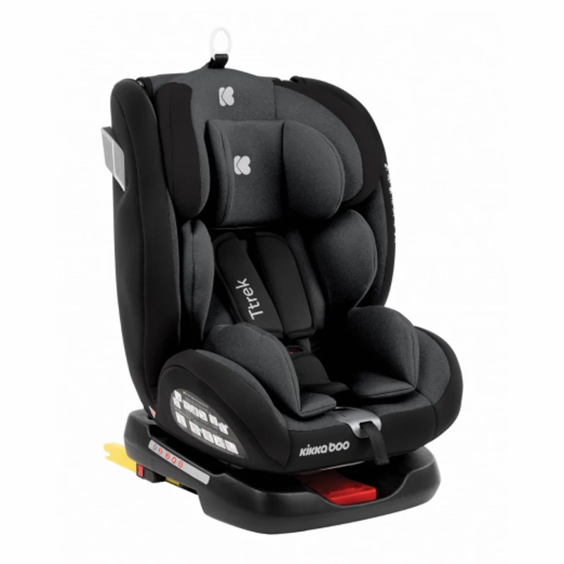 Kikkaboo gyerekülés Ttrek 360 Isofix 0-36 kg 2020 fekete