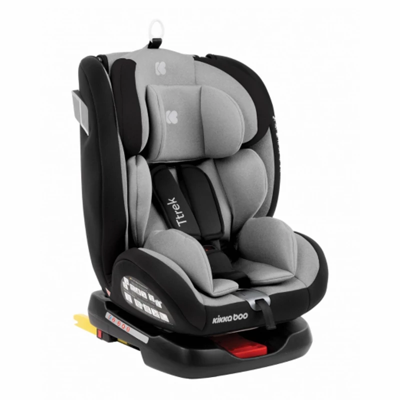 Kikkaboo gyerekülés Ttrek 360 Isofix 0-36 kg 2020 világosszürke