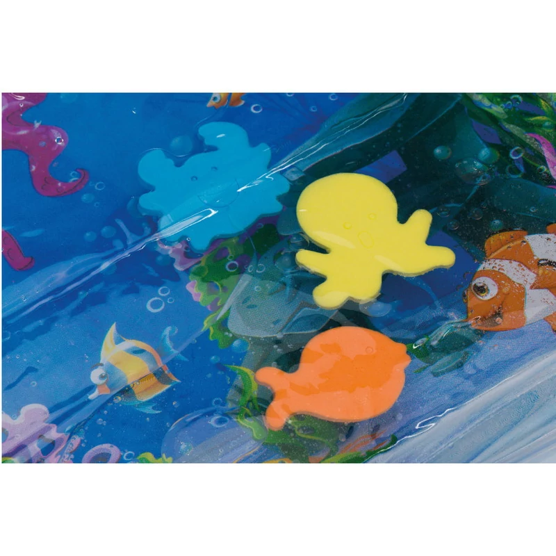 Fillikid játszószőnyeg interaktív - Ocean - felfújható és vízzel tölthető kék XG-001
