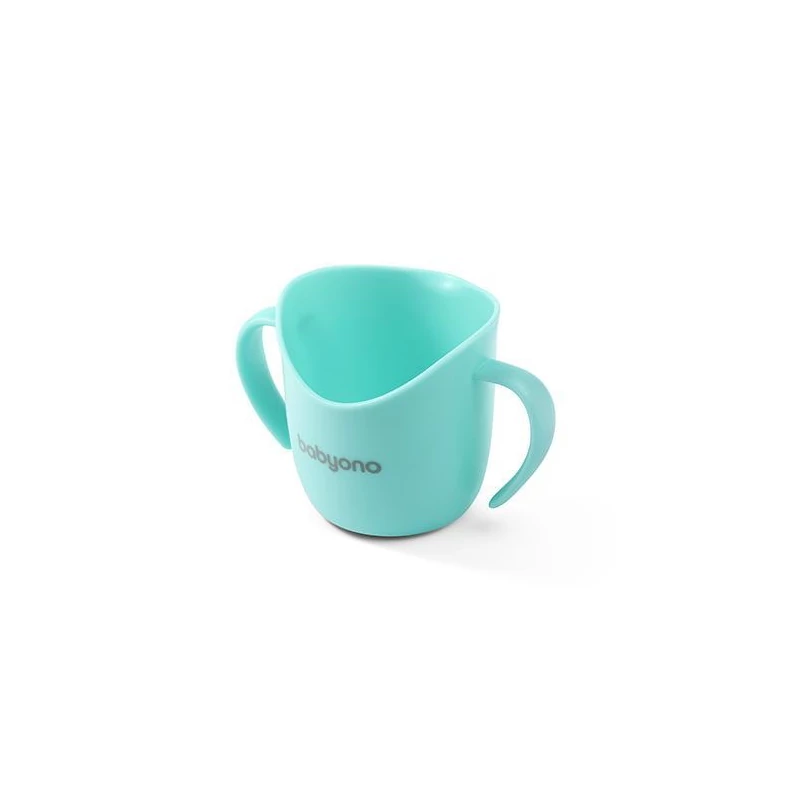 BabyOno tanulópohár - ergonómikus 6hó menta 1463/06