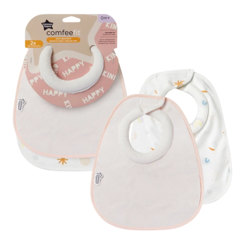 Tommee Tippee etető előke Comfeefit újszülött 2 db