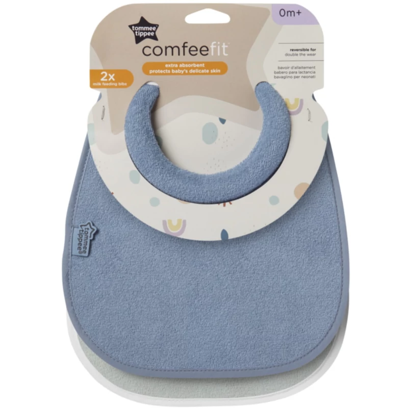 Tommee Tippee etető előke Comfeefit újszülött 2 db
