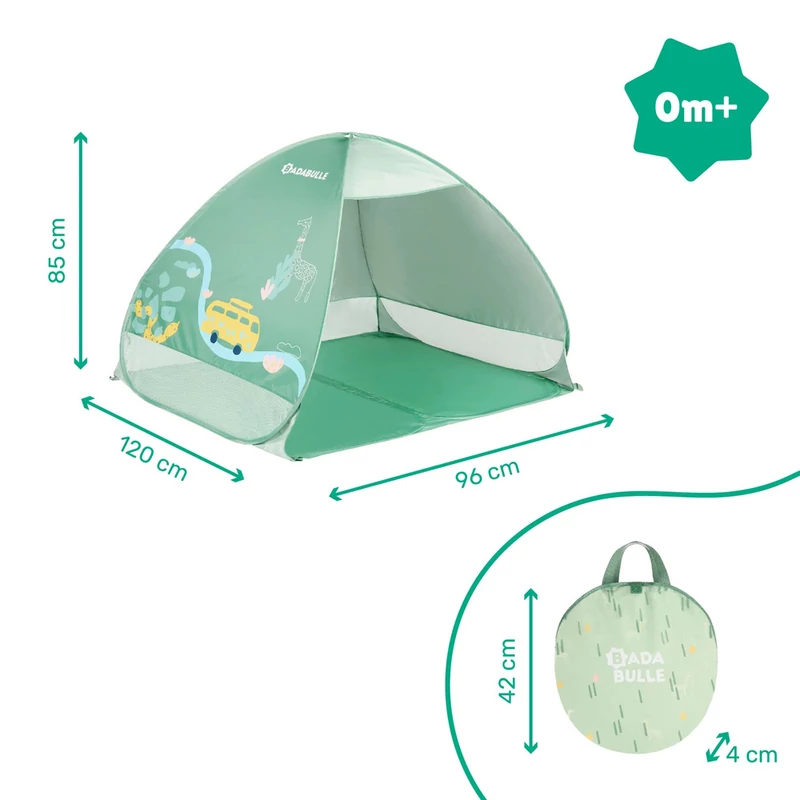 Badabulle Sátor Pop-Up UV-szûrős B038205