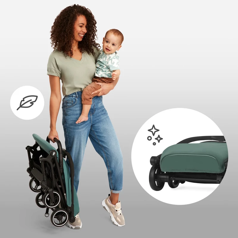 Kinderkraft sportbabakocsi Indy2 sea green