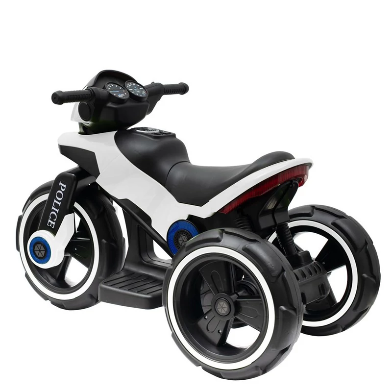 Baby Mix elektromos motor POLICE fehér