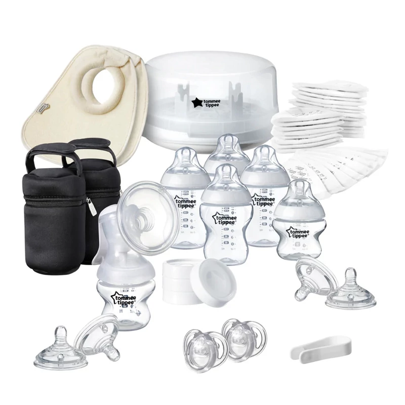Tommee Tippee mikrohullámú gõzsterilizáló és kézi mellszívó szett CTN