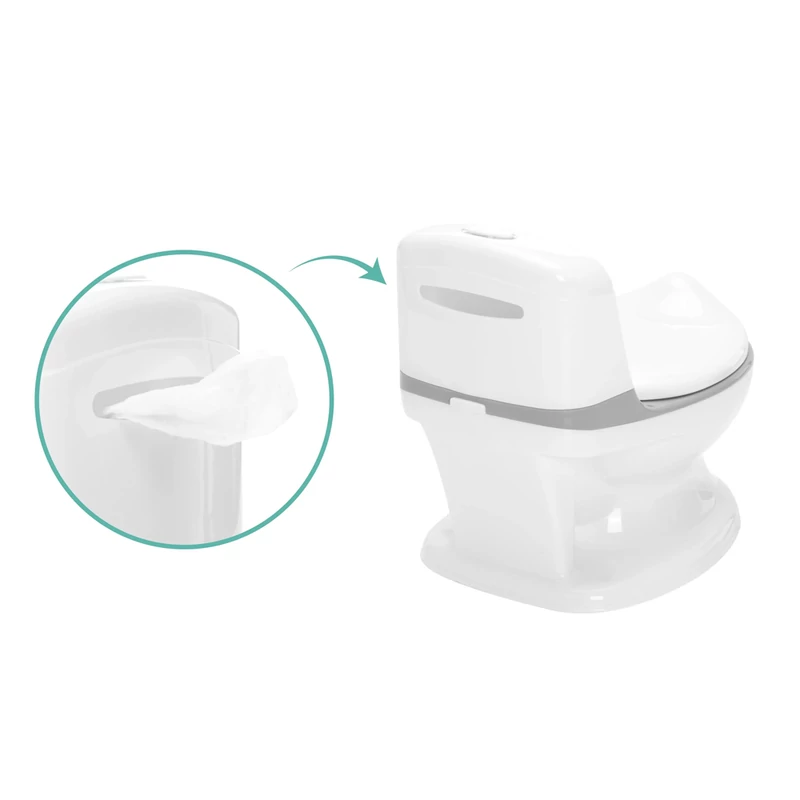 Fillikid mini wc - szürke/fehér WY028