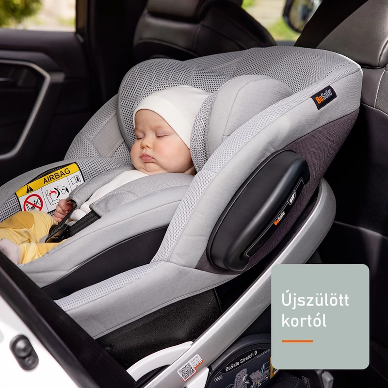 BeSafe gyerekülés Stretch B I-Size 40-125 cm Anthracite Mesh