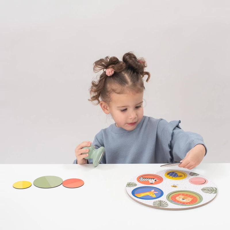 Taf Toys mágneses játék Magnetic Peek-A-Boo puzzle 12885