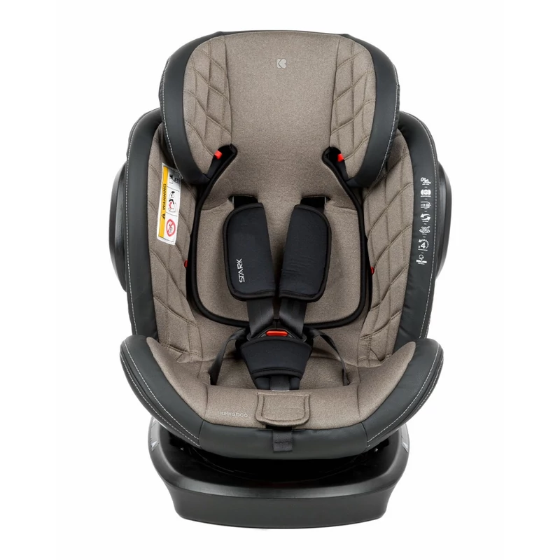 Kikkaboo gyerekülés Stark 360 Isofix 0-36 kg 2023 bézs