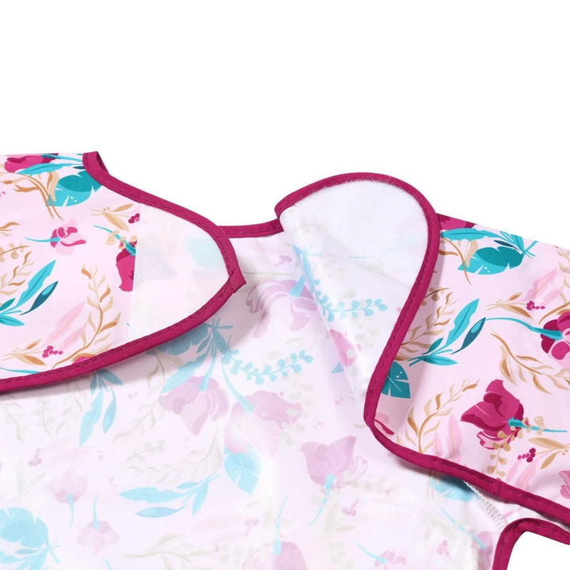 BabyOno előke - hosszú ujjas vízálló Floral 2-4év 1477/01