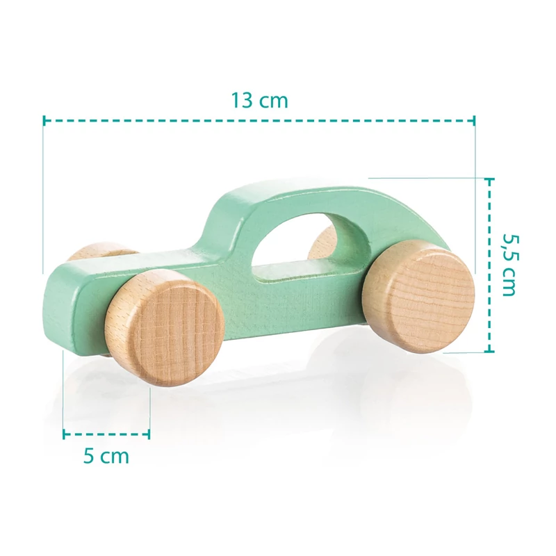 Zopa fa játék sportautó menta