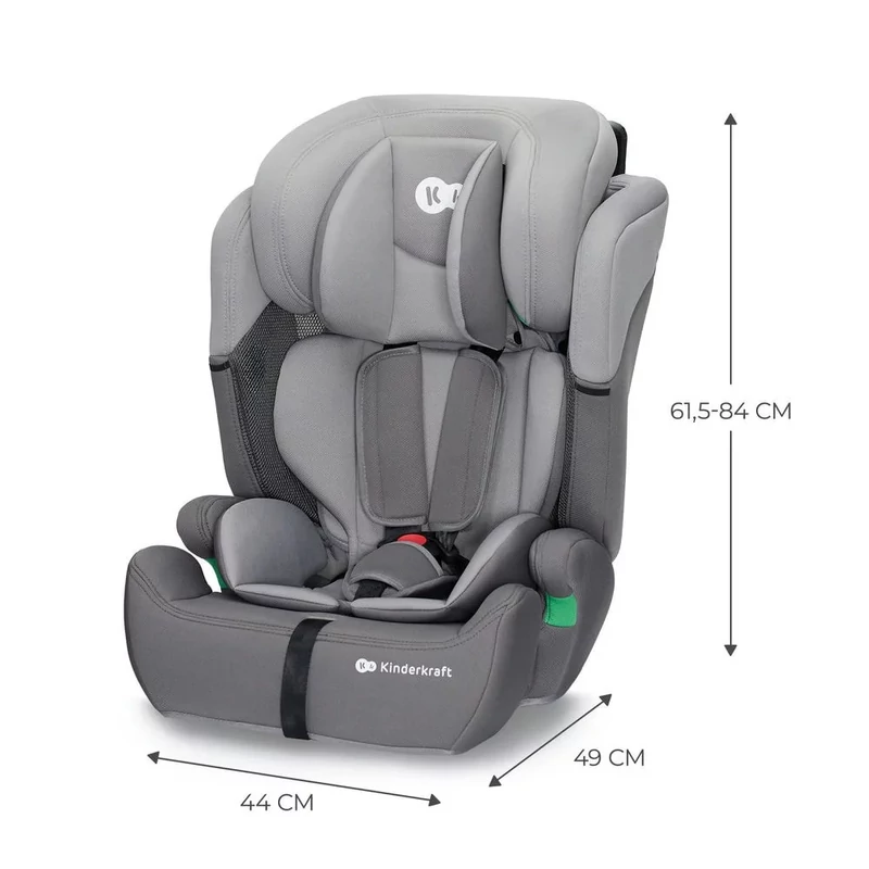 Kinderkraft gyerekülés Comfort Up i-Size 76-150cm szürke