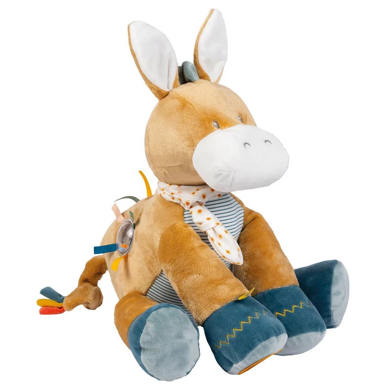 Nattou foglalkoztató játék plüss 45cm Felix and Leo - Felix, a szamár