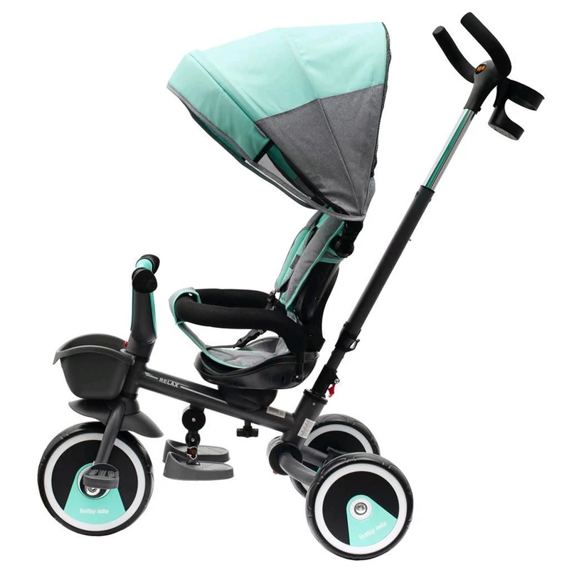 Baby Mix tricikli 5az1-ben RELAX 360° szürke