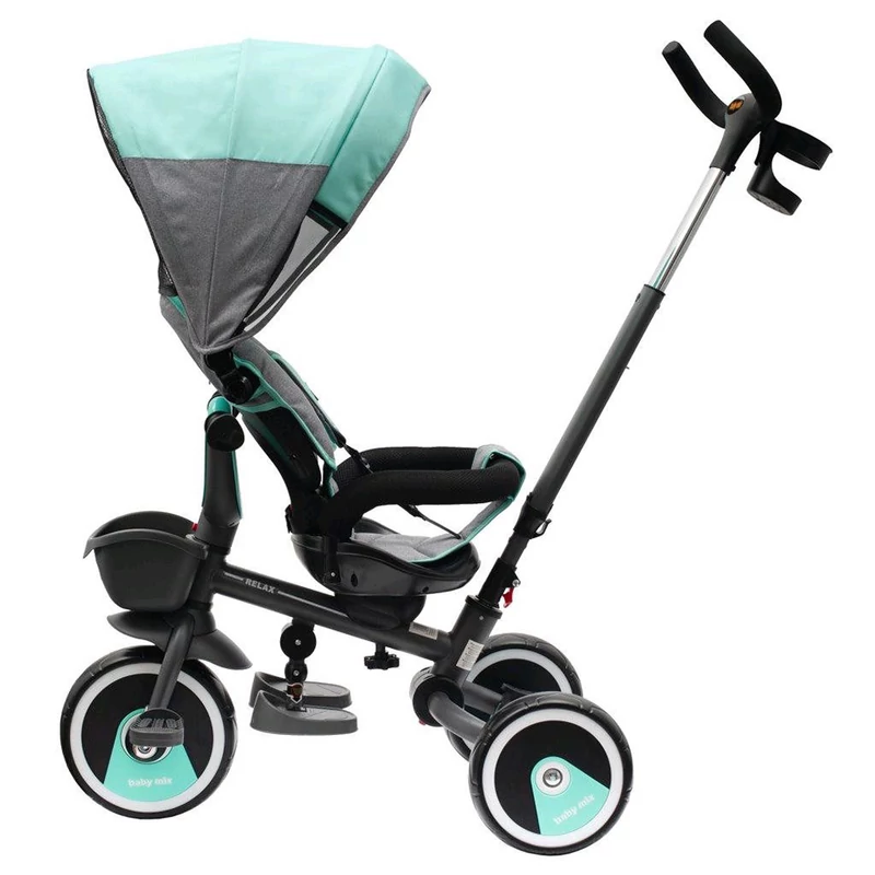 Baby Mix tricikli 5az1-ben RELAX 360° szürke