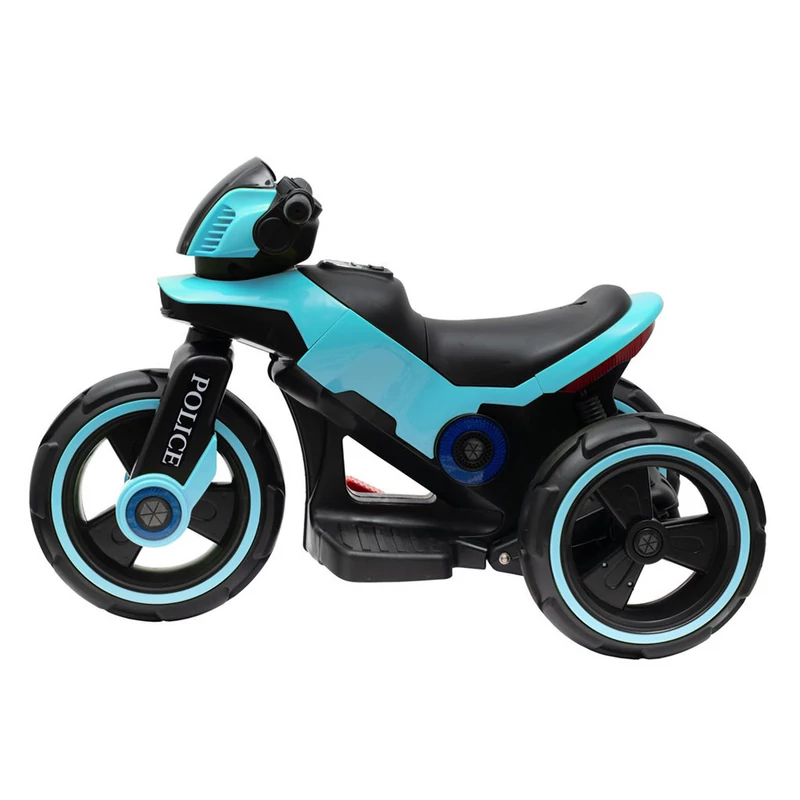 Baby Mix elektromos motor POLICE kék