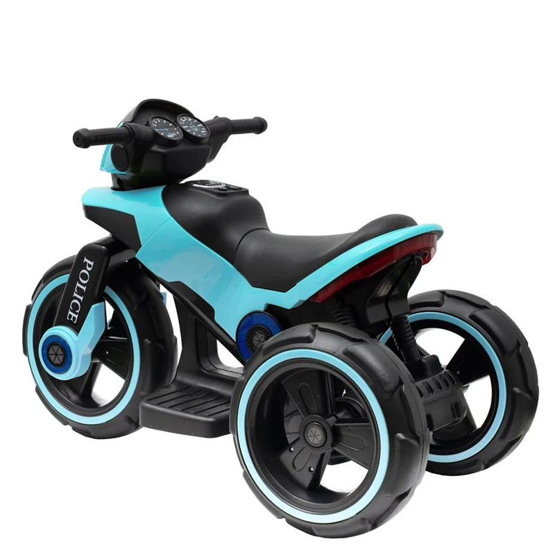 Baby Mix elektromos motor POLICE kék