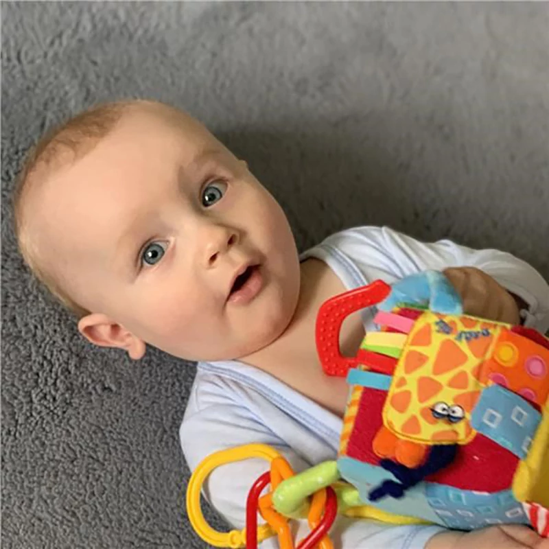 Baby Mix készségfejlesztő játékkocka zoo
