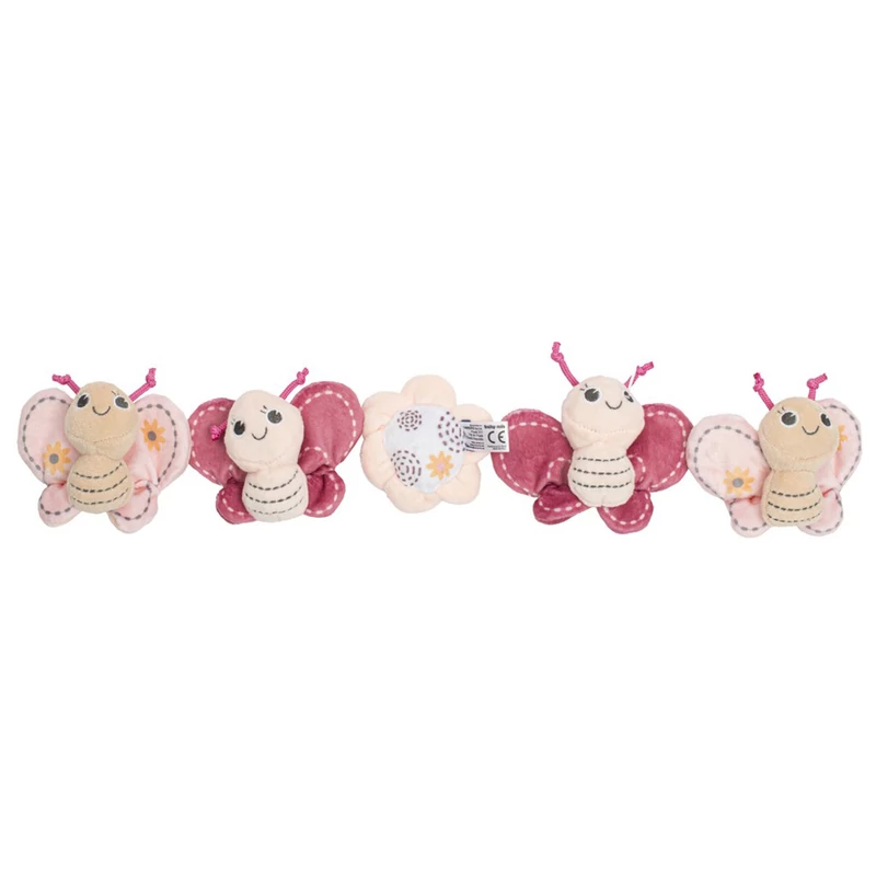 Baby Mix zenélő-forgó Pillangó rózsaszín