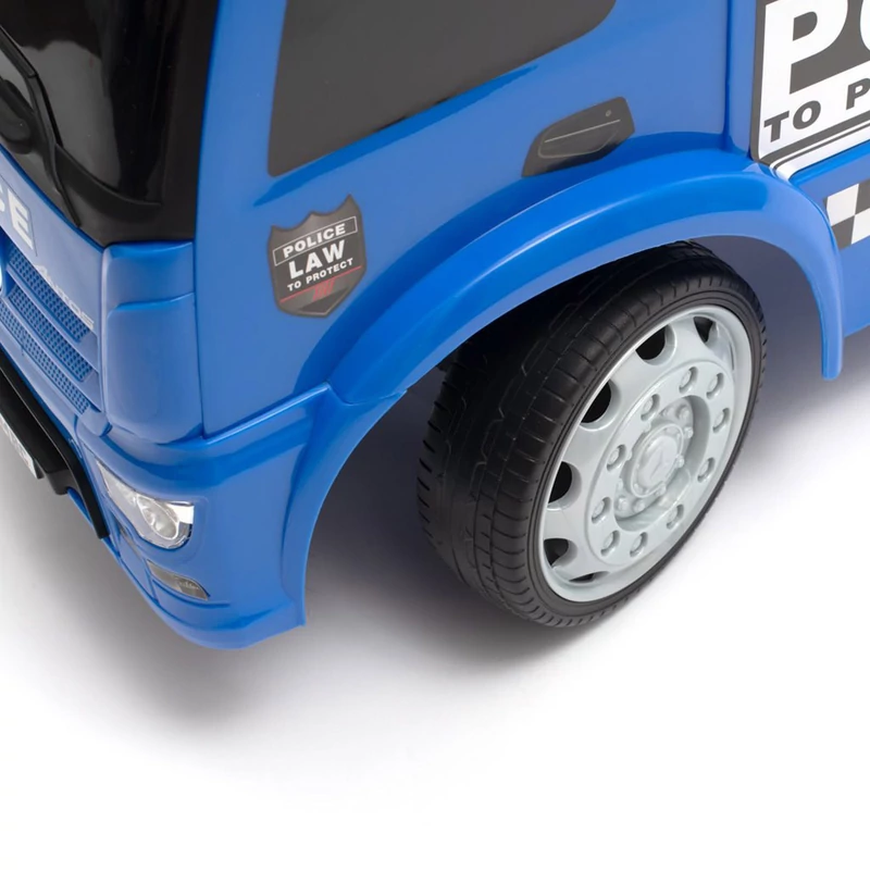 Baby Mix bébitaxi Mercedes Benz RENDőRSÉG kék