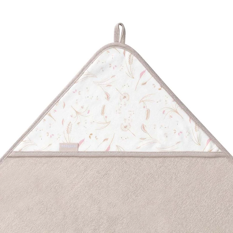 BabyOno fürdõlepedõ kapucnis 100x100cm bézs 1552/04