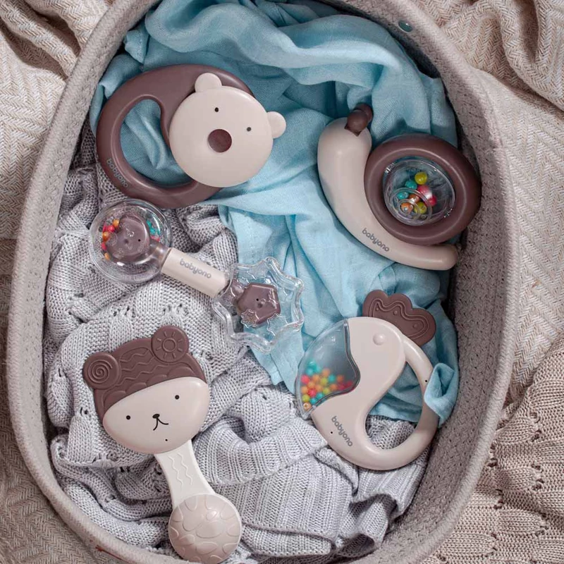BabyOno csörgõ és rágóka maci 1548